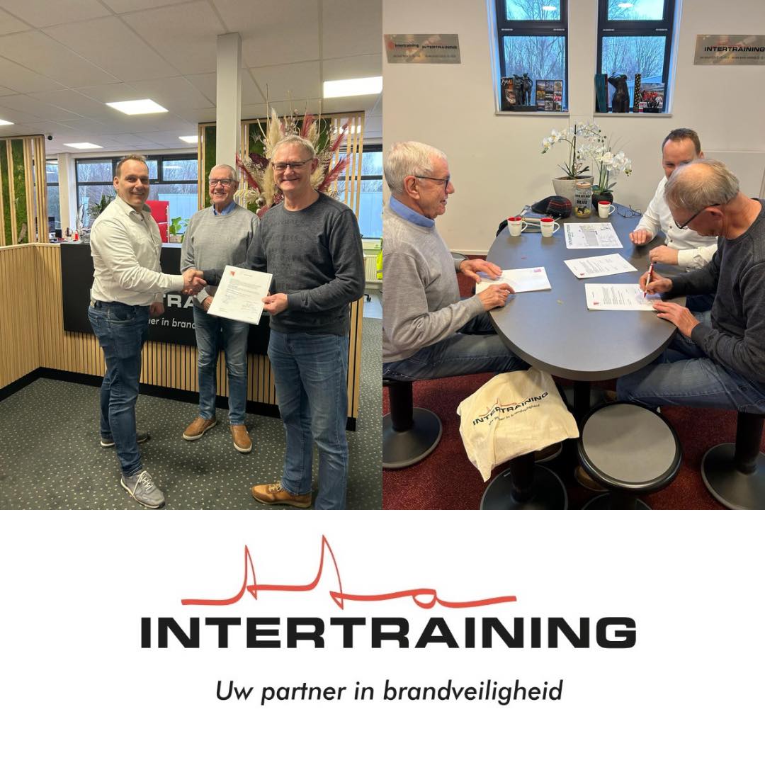 Ook intertraining bedankt!