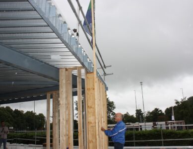 Hoogste punt Sportpark Rijsenhout bereikt